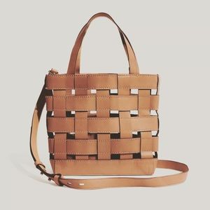 Madewell Transport Crossbody Basketweave Edition